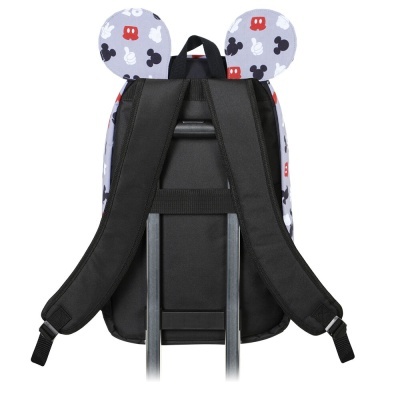 Mochila Escolar Grey Mickey Disney 41cm