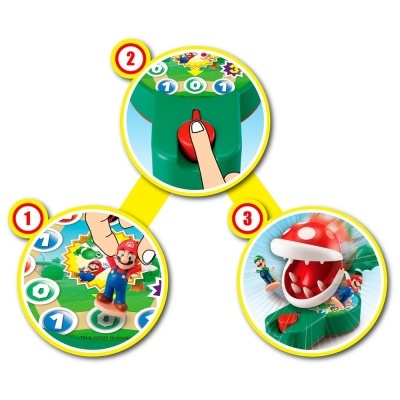 Playset Planta Piranha Super Mario Bros