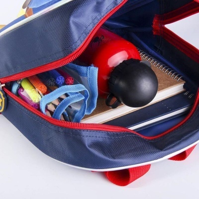 Mochila Pré-Escolar 3D com luz de Patrulha Pata