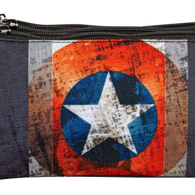 Porta-lápis Heritage Capitan America Marvel triplo