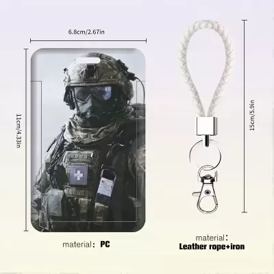 Porta-cartões / cracha Gamer Call of Duty