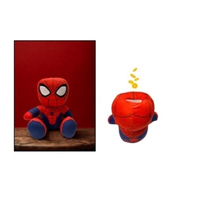 Peluche Spiderman mealheiro 20 cm