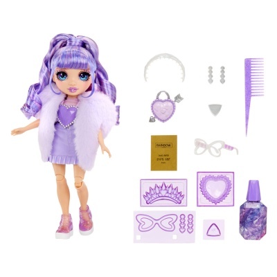 Boneca Violet Crystal Fashion Rainbow High