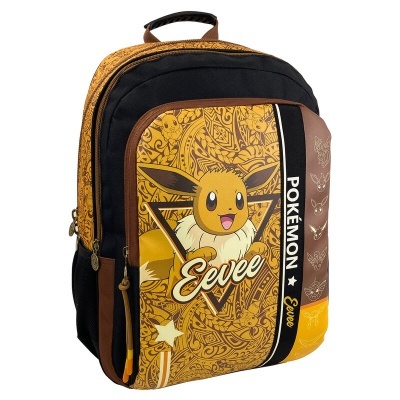 Mochila Escolar Eevee Pokemon 42cm
