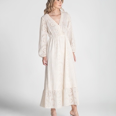 Vestido Bordado inglês