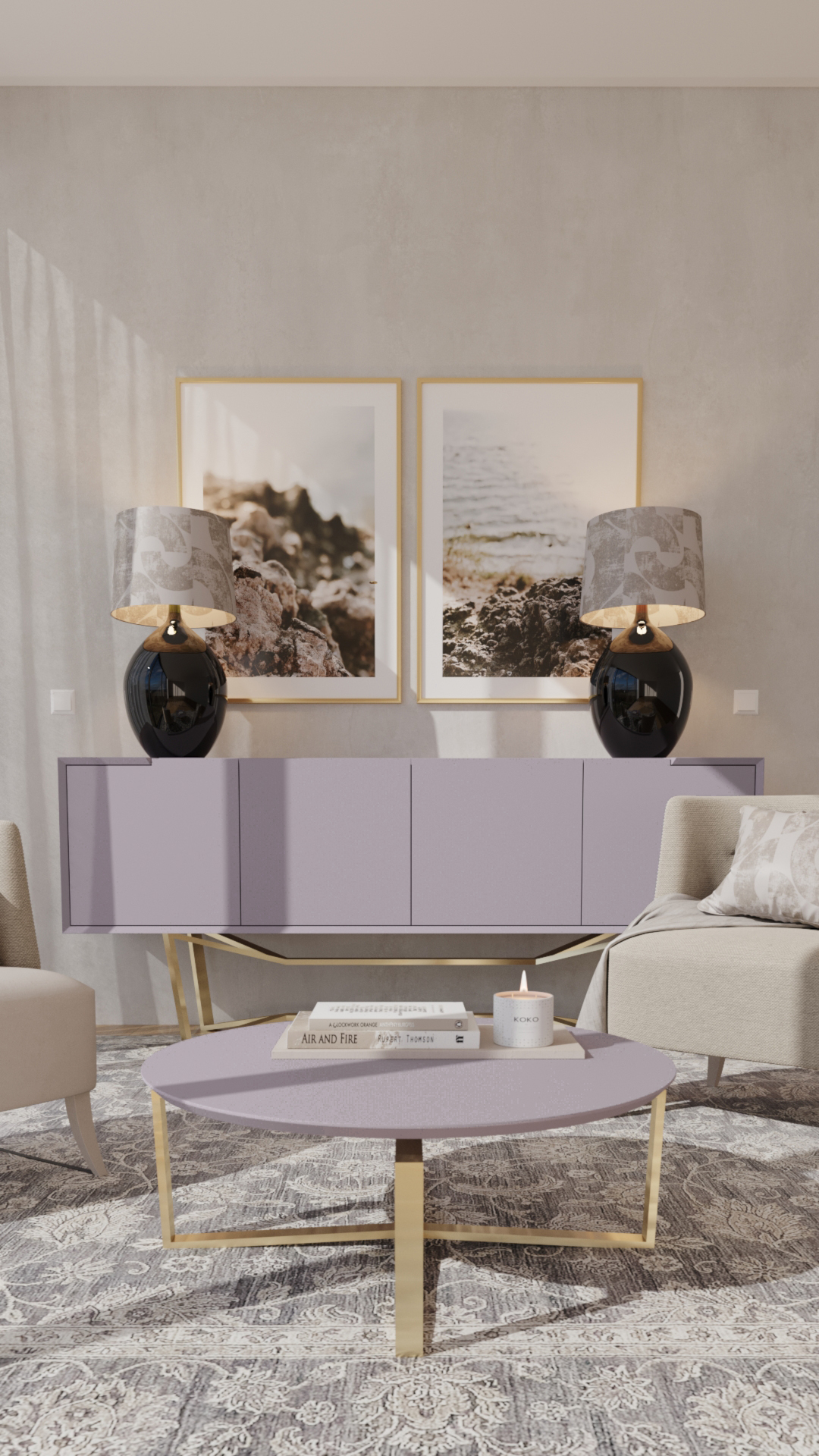 Mesa de Apoio e Mesa de Centro - KOBO Mesa de Apoio e Mesa de Centro - KOBO