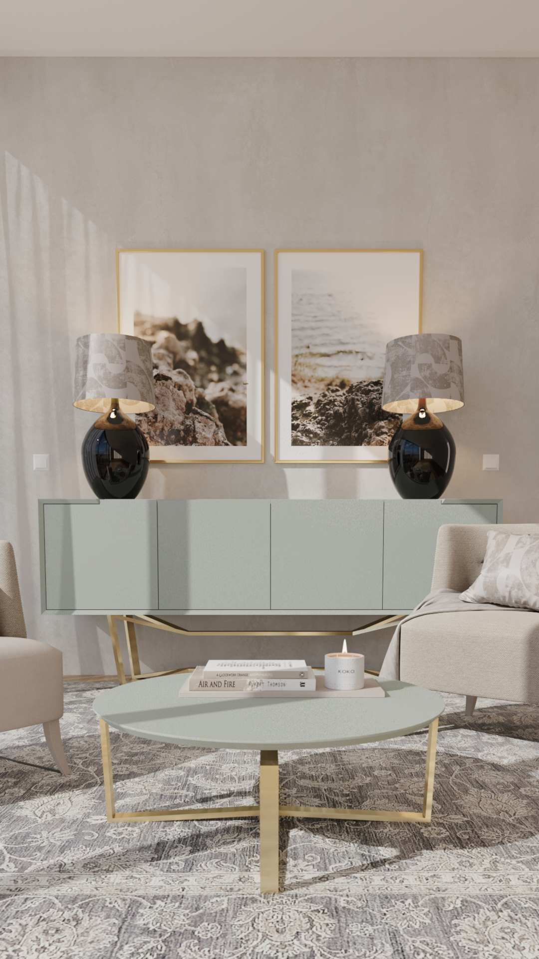 Mesa de Apoio e Mesa de Centro - KOBO Mesa de Apoio e Mesa de Centro - KOBO