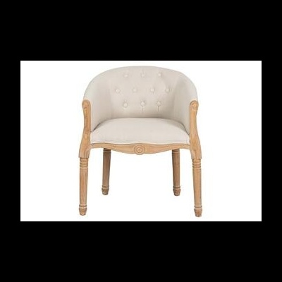 Cadeirão de Linho - Capitone