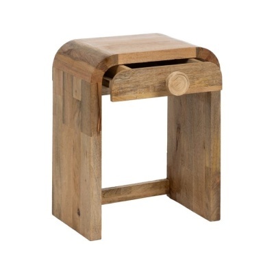 Mesa de Cabeceira - Madeira Natural