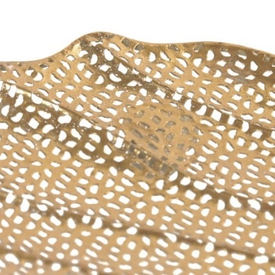 Centro de Mesa Metálico - Folhas