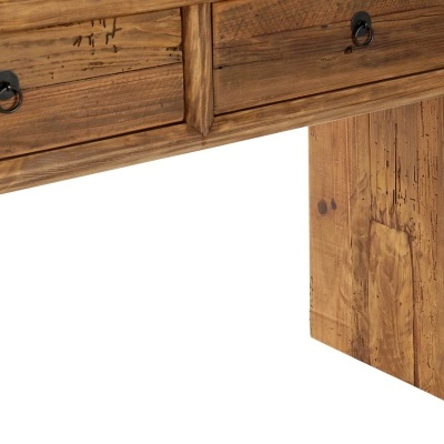 Consola de Madeira Reciclada