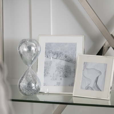 Moldura Prateada 15 x 20