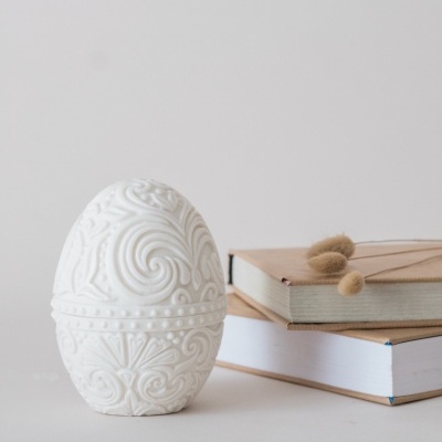 Vela Decorativa Ovo