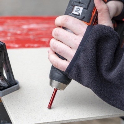 RUBI DRYGRES 4DRILL 6mm Broca de diamante RUBI DRYGRES 4DRILL 6mm Broca de diamante