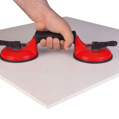 RUBI Ventosa dupla para superfícies lisas RUBI Ventosa dupla para superfícies lisas