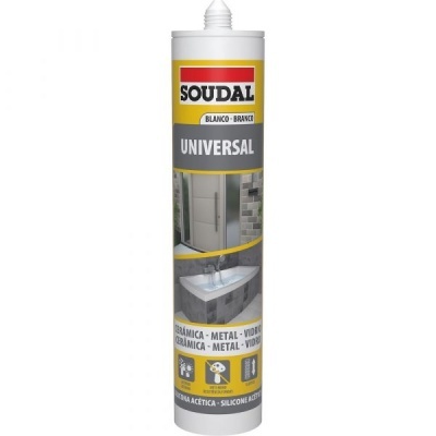 SOUDAL SILICONE UNIVERSAL 280ml