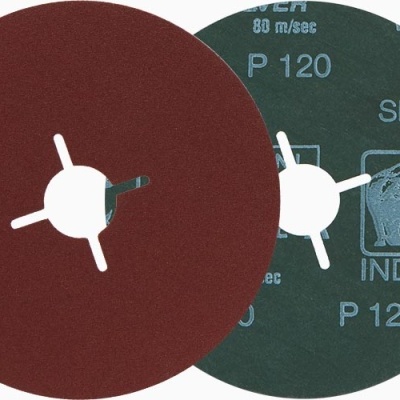 INDASA Lixa RHYNOFIBRE A SILVER DC 115x22x08mm Cx. 25 unidades