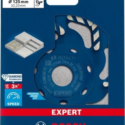 BOSCH EXPERT 2608900651Mó com diamante Expert Concrete, 125 x 22,23 x 4,5 mm
