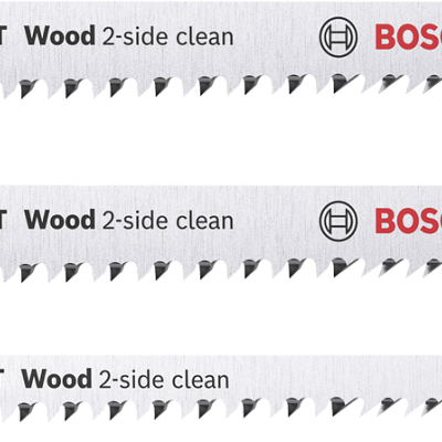 BOSCH Conjunto de Lâminas EXPERT ‘WOOD 2-SIDE CLEAN‘