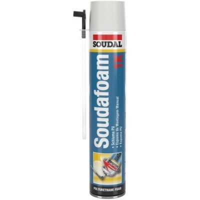 SOUDAL SOUDAFOAM 1K Espuma de poliuretano manual 750ml SOUDAL SOUDAFOAM 1K Espuma de poliuretano manual 750ml
