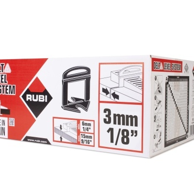 RUBI Abraçadeiras DELTA LEVEL SYSTEM 3mm