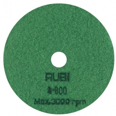 RUBI Ø100 mm - Grão #800 Disco flexível diamantado para polir RUBI Ø100 mm - Grão #800 Disco flexível diamantado para polir