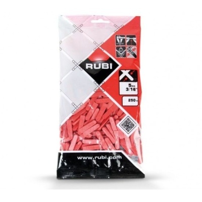 RUBI Cunhas para revestimento 5mm (250 Unidades) RUBI Cunhas para revestimento 5mm (250 Unidades)