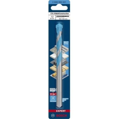 BOSCH EXPERT Broca CYL-9 MultiConstruction 12x90x150mm BOSCH EXPERT Broca CYL-9 MultiConstruction 12x90x150mm