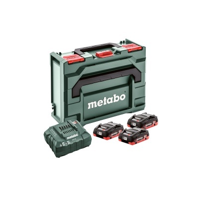 METABO 3 X LIHD 4.0 AH + METABOX 145 Conjunto Básico METABO 3 X LIHD 4.0 AH + METABOX 145 Conjunto Básico