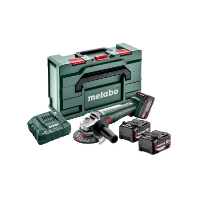 METABO W 18 L 9-125 QUICK SET Rebarbadora angular sem fio METABO W 18 L 9-125 QUICK SET Rebarbadora angular sem fio