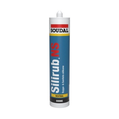 SOUDAL SILIRUB NS Silicone neutro sanitário 300ml