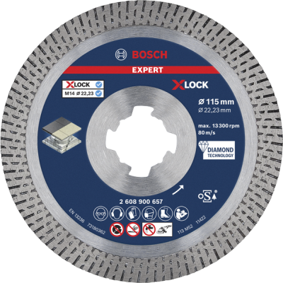 BOSCH Disco abrasivo de corte com diamante EXPERT Hard Ceramic