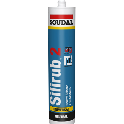 SOUDAL SILIRUB 2 Silicone neutro SWS 300ml