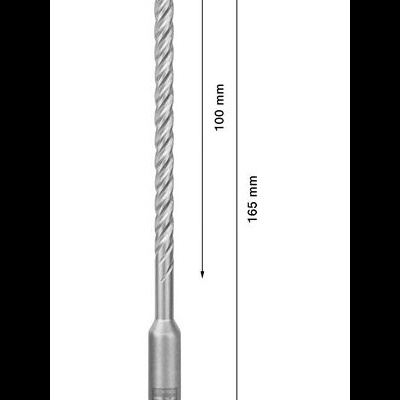 Broca para martelo BOSCH Expert SDS plus-7X de 6x100x165mm