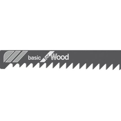 BOSCH Jogo de 5 Lâminas de Serra Vertical T 111 C BASIC FOR WOOD