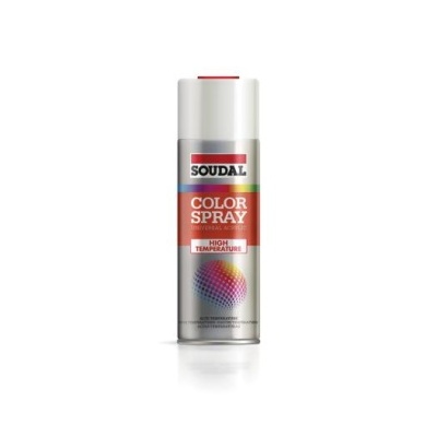 SOUDAL COLOR SPRAY HIGH TEMPERATURE 400ml SOUDAL COLOR SPRAY HIGH TEMPERATURE 400ml