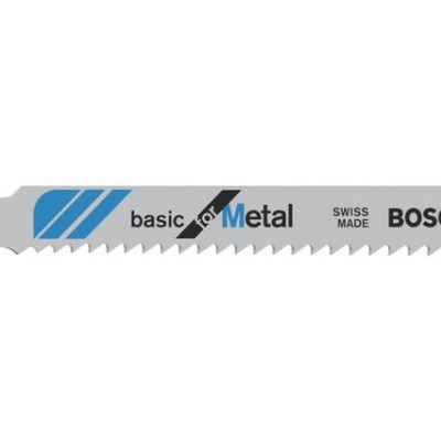 BOSCH Jogo de 3 Lâminas de Serra Vertical T 118 B BASIC FOR METAL