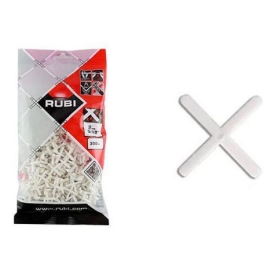 RUBI 2 mm. (B-300 u.) Cruzetas para juntas