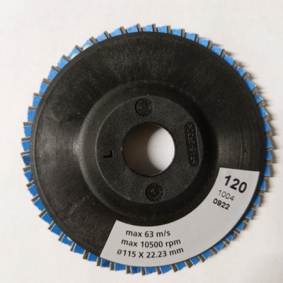 Prato lamelas diamantadas 115/22.23mm g120