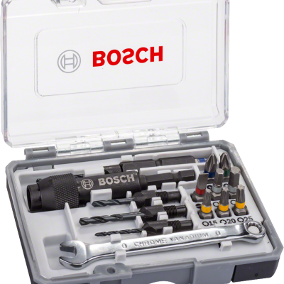 BOSCH Conjunto de Pontas de Aparafusadora e Brocas para Metal em HSS EXTRA HARD (20 Unidades)