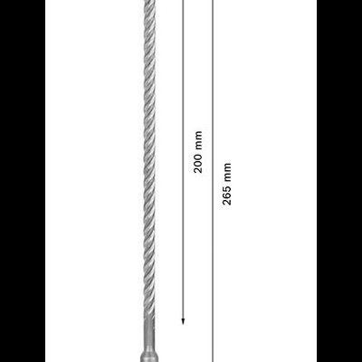 Broca para martelo BOSCH Expert SDS plus-7X (6,5x200x265mm)