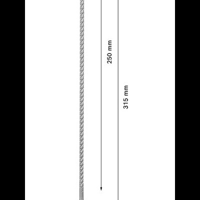 Broca para martelo BOSCH Expert SDS plus-7X de 5x250x315mm