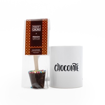 Caneca Chocolate + Chocospoon Caneca Chocolate + Chocospoon