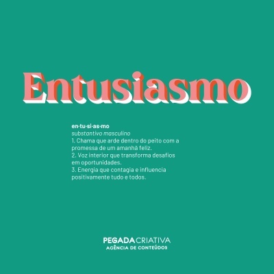 Poster Entusiasmo
