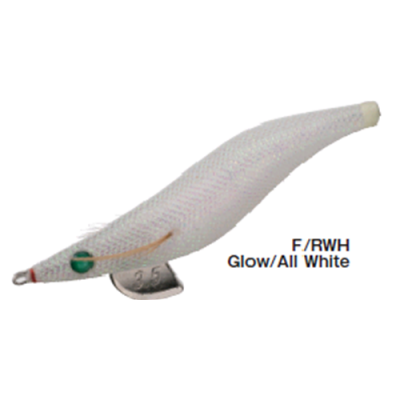 Isca de pesca artificial tipo camarão branca com brilho