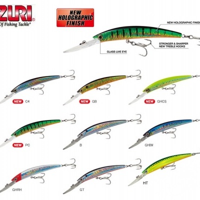 Yo Zuri crystal minnow deep diver f90