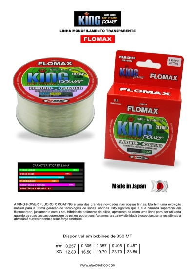 Flomax king Power Clear Fluoro x Coating