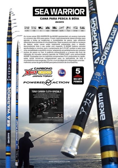 Cana Akami Sea Warrior 5.70Mts 5/130Gr