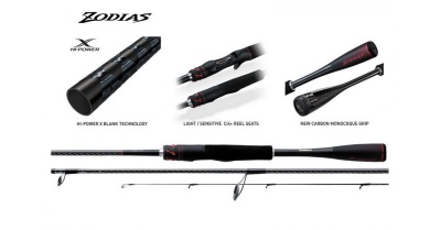 SHIMANO ZODIAS SOLID TIP EX-F 2.49M 4.5-21G