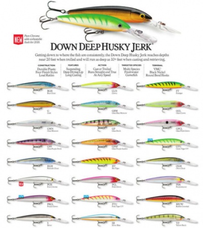 Rapala down deep husky jerk